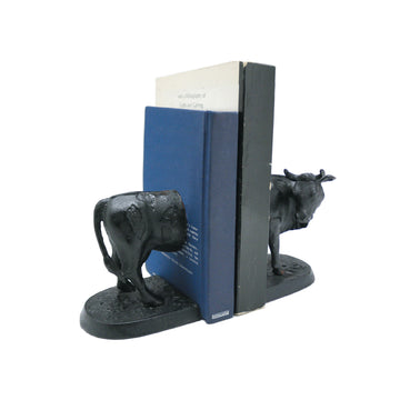 Iron Bookend - Cow